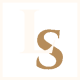 Logo Maître Laurène SCEMAMA Fond Bleu Foncé